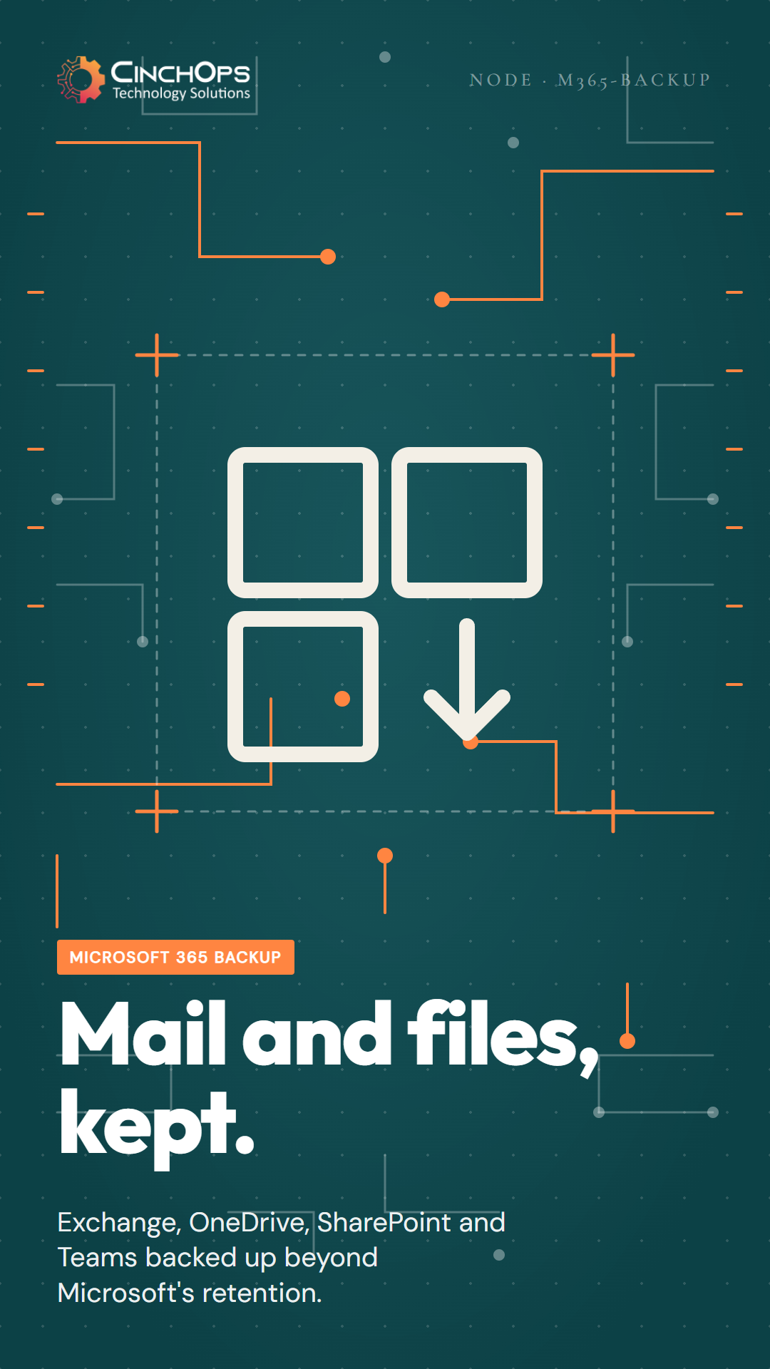 Microsoft 365 backup for Houston businesses - CinchOps