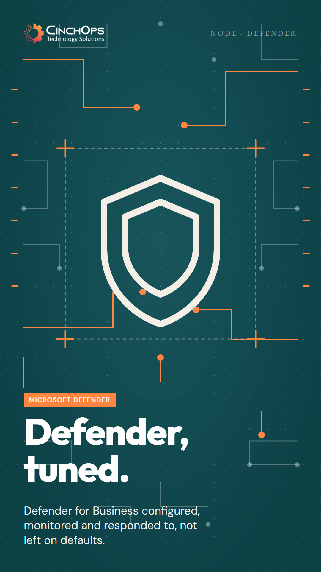 Microsoft Defender for Business for Houston businesses - CinchOps